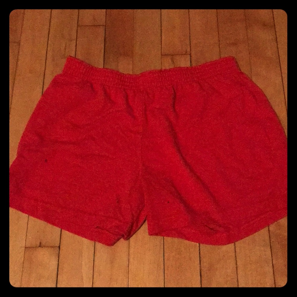 Red “Soffe” Shorts